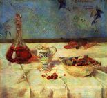 Поль Гоген Натюрморт с вишнями-1886